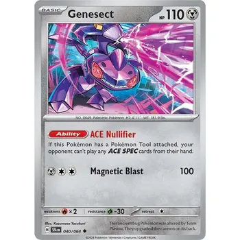 Karetní hra Genesect 040/064 - Shrouded Fable Typ karty: Reverse Holo
