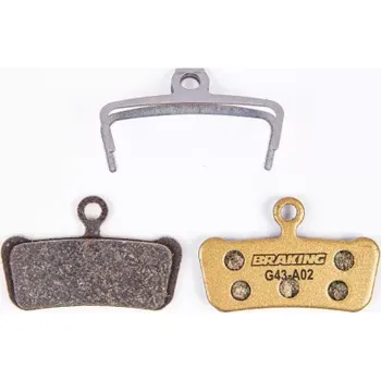 Brzdová destička brzdové destičky pro systémy SRAM GUIDE, BRAKING (směs Carbo Metalic) 2 ks v balení