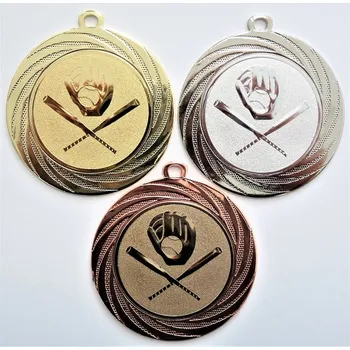 Baseball medaile DI7001-140 Zde napište text na štítky a součet zadejte do košíku. Více informací viz.POPIS v dolní části.