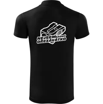 Pánská košile Ořezávátko - Polokošile Victory sportovní (dresovina) - M ( Černá )