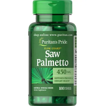 Fitness strava Puritan's Pride Saw Palmetto extrakt 450 mg 100 kapslí