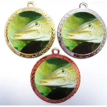 Štika medaile D113-L313 Zde napište text na štítky a součet zadejte do košíku. Více informací viz.POPIS v dolní části.