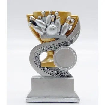 Bowling trofej FG 914 DO KOŠÍKU ZADEJTE SOUČET ŠTÍTKŮ !!! - Více informací viz. POPIS v dolní části.
