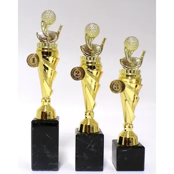 Golf trofeje s pořadím 117-P032 Zde napište text na štítky a součet zadejte do košíku. Více informací viz.POPIS v dolní části.