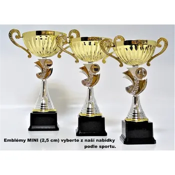 Poháry 2551 DO KOŠÍKU ZADEJTE SOUČET ŠTÍTKŮ !!! - Více informací viz. POPIS v dolní části.