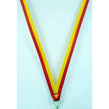 Stuha CHINA Stuha žluto-červená - ÚZKÁ