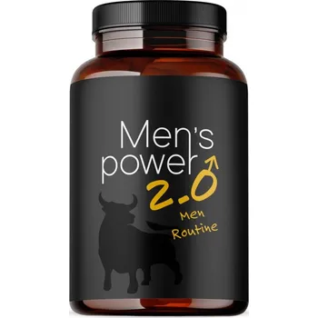 Podpora erekce GOODIE Men's Power 2.0 - Men Routine kapsle, 150 ks