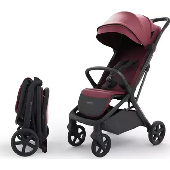 Kočárek Kinderkraft Nubi 3 Dark Ruby 2025