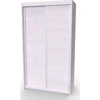 Šatní skříň NÁBYTEK MIKULÍK s.r.o. MAXIM 2 - šatní skříň, 120 až 200 x 61x214cm Šířka: 200cm, Dekor: olše Šířka: 120cm, Dekor: modřín latté