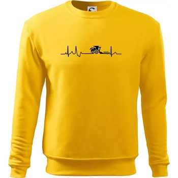 Pánská mikina Kombajn EKG - Mikina Essential pánská - XL ( Žlutá )