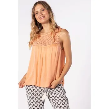 Dámská móda RIP CURL tílko - Oasis Muse Singlet Shirt Peach Nectar (4846) velikost: S