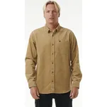 RIP CURL košile - Classic Surf Cord L/S Shirt Dark Khaki (9660) velikost: M