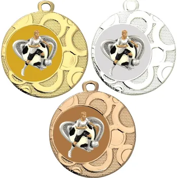 VIZINGR Fotbal žena medaile DI4002-L426