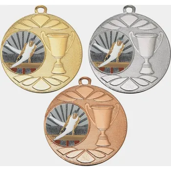 Gymnasta medaile DI5003-K056 Zde napište text na štítky a součet zadejte do košíku. Více informací viz.POPIS v dolní části.