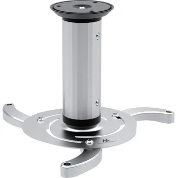 Projekční technika Stropní držák pro projektor Maclean MC-515 S 80-170mm 10kg - stříbrný