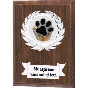 Kynologie plaketa NP02-L386 Zde napište text na štítky a součet zadejte do košíku. Více informací viz.POPIS v dolní části.