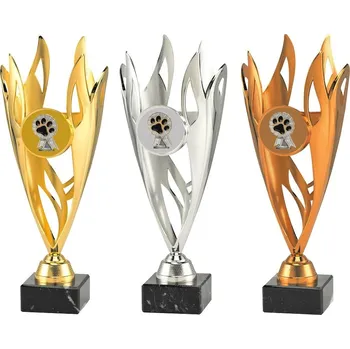 Kynologie poháry ET444-L385 Zde napište text na štítky a součet zadejte do košíku. Více informací viz.POPIS v dolní části.