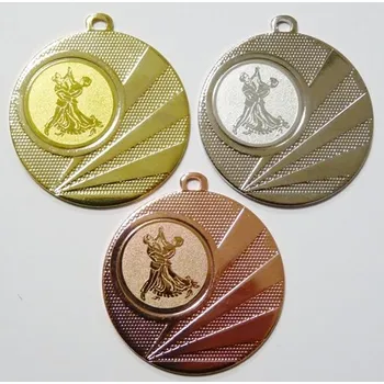 Tanec medaile D112H-N30 DO KOŠÍKU ZADEJTE SOUČET ŠTÍTKŮ !!! - Více informací viz. POPIS v dolní části.