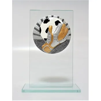 Fotbal brankář sklo W272-FG076 Zde napište text na štítek a zadejte do košíku. Více informací viz.POPIS v dolní části.