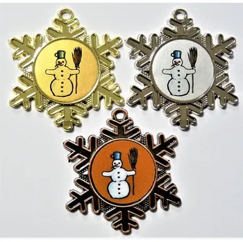 VIZINGR Sněhulák medaile D47-L117