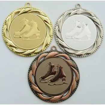 Krasobruslení medaile D93-160 Zde napište text na štítky a zadejte do košíku. Více informací POPIS v dolní části.