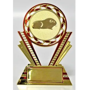 Morče plaketa Q130Z-49 - zlatá Zde napište text na štítky a součet zadejte do košíku. Více informací viz.POPIS v dolní části.