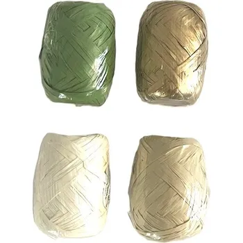 Stuha Rafia 20 m, mix barev, balení 30 ks