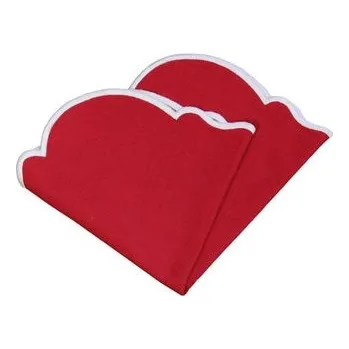 Papírový ubrousek Strömshaga Ubrousek SAGA, červená Strömshaga