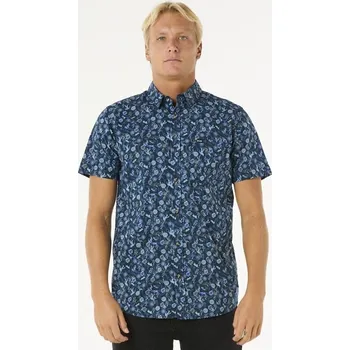 RIP CURL košile - Floral Reef S/S Shirt Washed Navy (9741) velikost: XXL