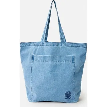 RIP CURL taška přes rameno - Distressed Denim Tote Bag Mid Blue (8962)