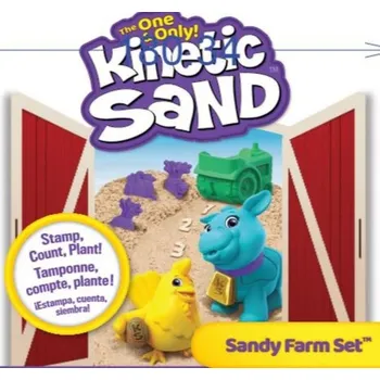 Figurka Spin Master KINETIC SAND - PRVNÍ FARMA - hrací set