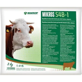 Krmivo pro hospodářské zvíře Mikros S4B-1 -3kg
