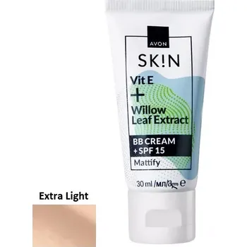 Pleťový krém BB krém 2v1 s matujícím efektem a SPF 15 - Extra Light