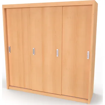 Šatní skříň NÁBYTEK MIKULÍK s.r.o. MIA XXL - šatní skříň, 210 až 270 x 60x210cm Šířka: 270cm, Dekor: olše Šířka: 210cm, Dekor: buk