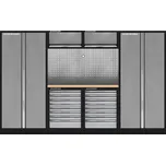 Sestava dílenského nábytku Procarosa PROFI 3608 Pracovní deska: dřevěná