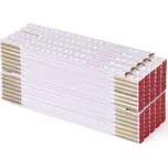 Metrie | Profi-15 skládací metr, bílý, 3 m | 10 ks