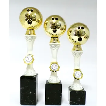 Bowling trofeje s pořadím 124-P504 Zde napište text na štítky a součet zadejte do košíku. Více informací viz.POPIS v dolní části.