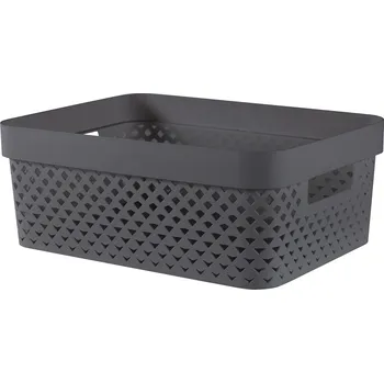 Úložný box Košík Curver PURE šedý 11 l