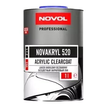 barva a nátěr na dřevo NOVOL NOVAKRYL VHS 520 - Bezbarvý akrylový lak 1L
