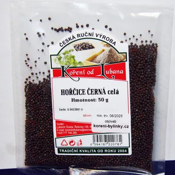 Koření Hořčice černá 50g
