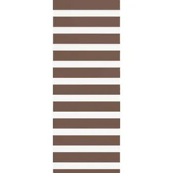 vidaXL Zebra roleta hnědá 55x150 cm šířka látky 50,9 cm polyester