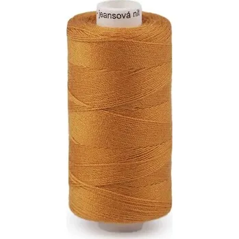 Nit Nitě riflové 200 m 30x3 - hořčicová