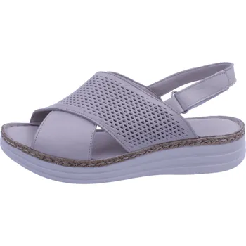 Dámské sandále Boty Wild 212 šedé dámské letní kožené sandály Velikost: 38