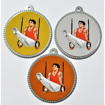 VIZINGR Gymnasta medaile D75-L302