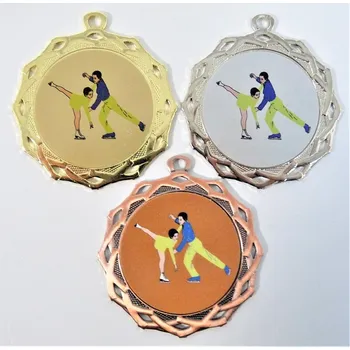 Krasobruslení medaile DI7003-L234 Zde napište text na štítky a součet zadejte do košíku. Více informací viz.POPIS v dolní části.