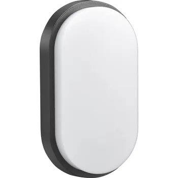 LED nástěnné a stropní svítidlo MCE341 GR 1100lm 15W IP54 Maclean Energy šedá barva přírodní bílá barva světla(4000K)