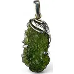 DIVA, přívěsek - vltavín, stříbro 925/1000