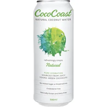 Limonáda Cococoast kokosová voda 100% 0,32L