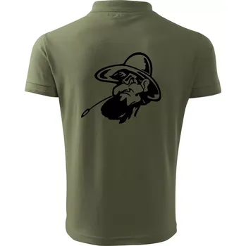 Pánská košile Zapšklý farmář - Polokošile pánská Pique Polo 203 - 4XL ( Khaki )