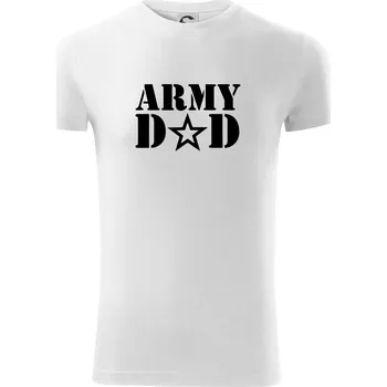Army dad - Viper FIT - Pánské zůžené tričko - 2XL ( Bílá )